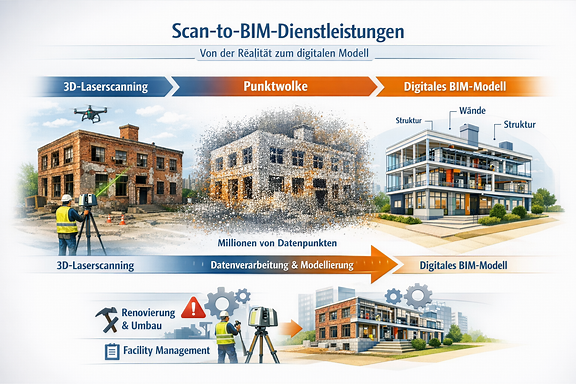 Scan-to-BIM und Bestandserfassung